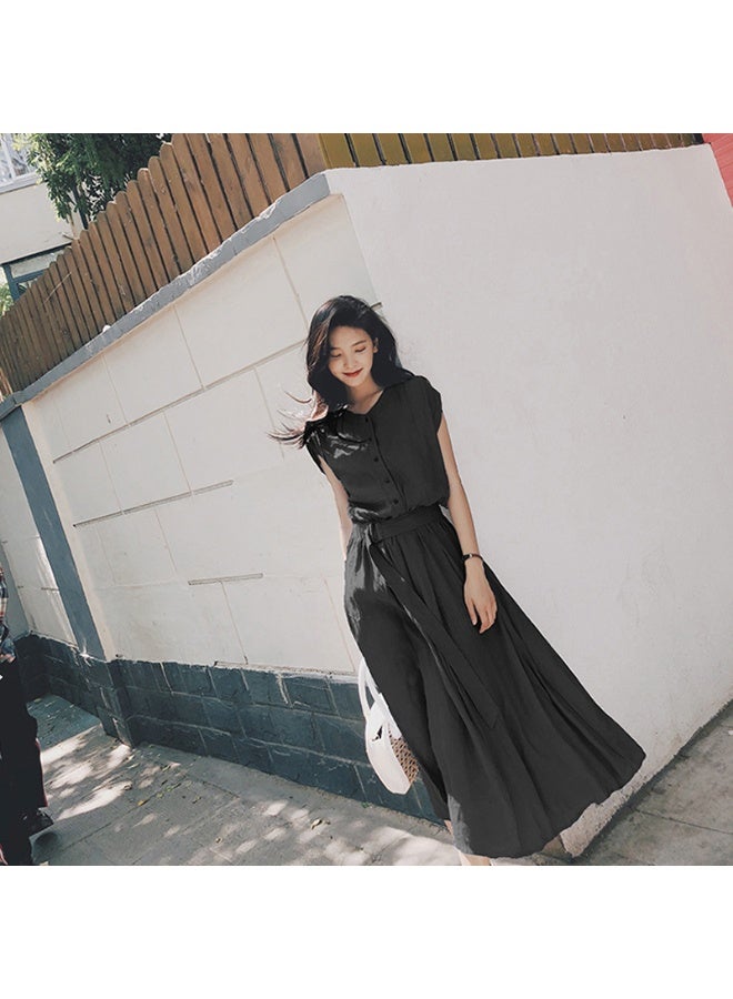 Women's Chiffon Dress, Casual  Summer Long Skirts Over The Knees - Image 1