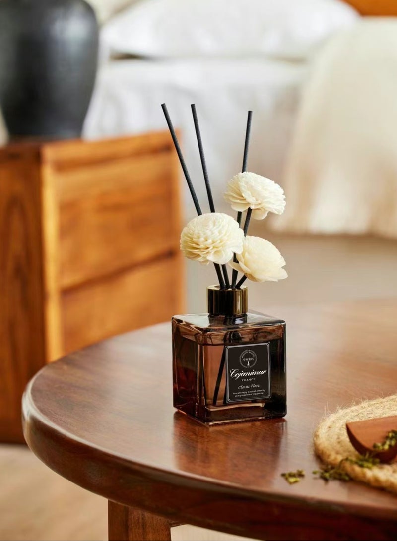 200مل منعطر الغرفة الأساسي الطبيعي المعتمد على الزيوت العطرية - كمثرى إنجليزي وفريسيا | معطر جو طويل الأمد | عطر أنيق للعلاج العطري للمنزل والمكتب وغرفة المعيشة - Image 4