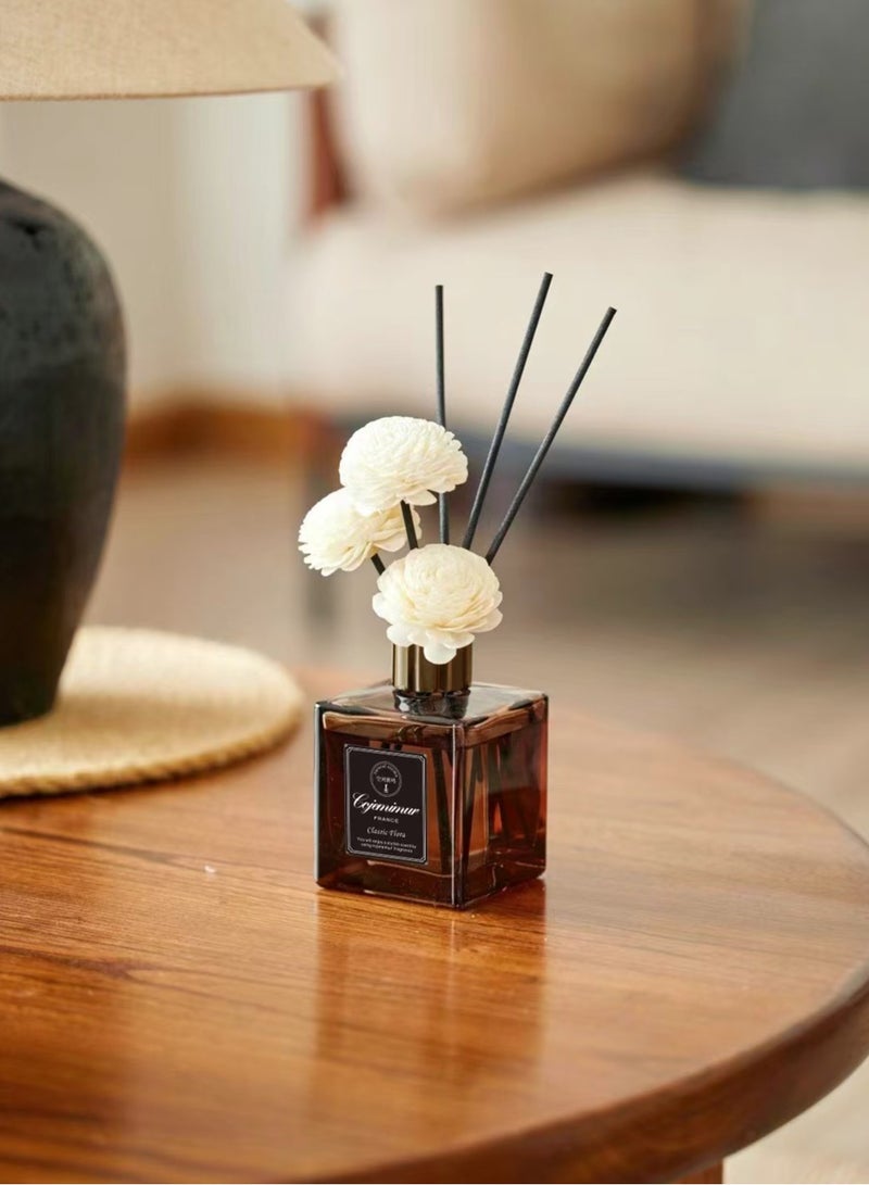 200مل منعطر الغرفة الأساسي الطبيعي المعتمد على الزيوت العطرية - كمثرى إنجليزي وفريسيا | معطر جو طويل الأمد | عطر أنيق للعلاج العطري للمنزل والمكتب وغرفة المعيشة - Image 5