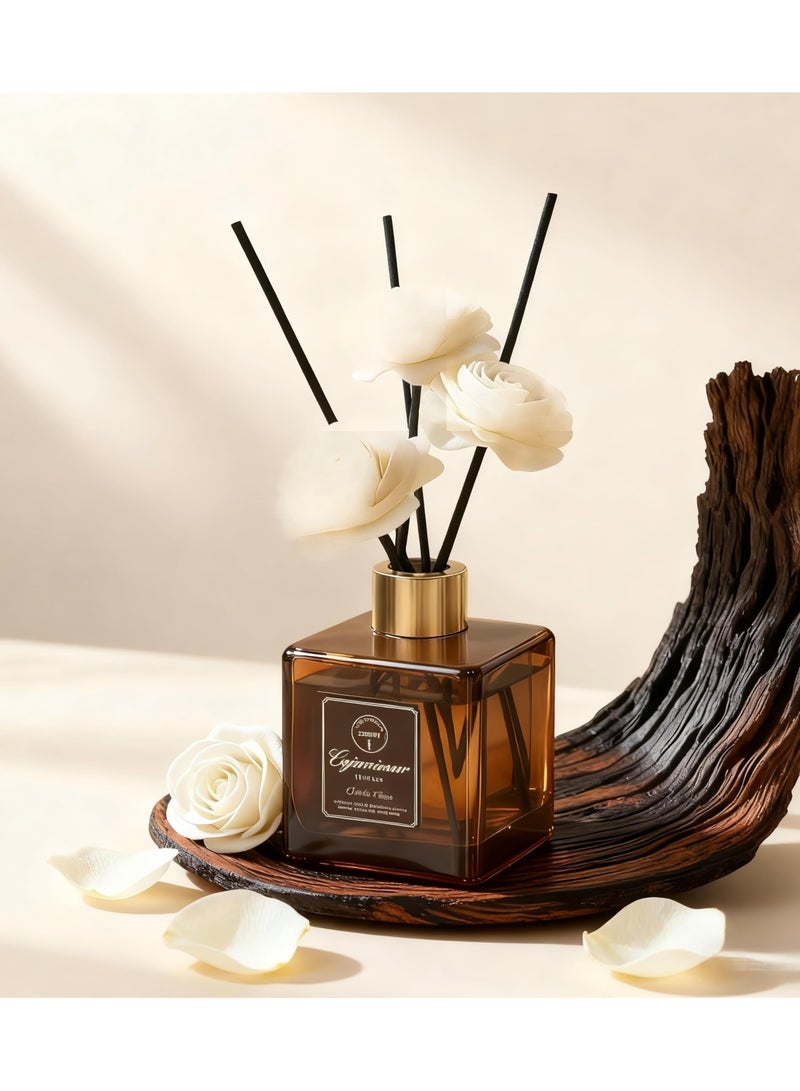 200ml Premium English Pear & Freesia Reed Diffuser | Long-Lasting Home Fragrance | Natural Essential Oil Room Scent | Elegant Aromatherapy for Bedroom, Living Room & Office - Image 1