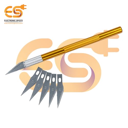 Electronicspices Electronic Spices Hand Repair Cutting Knife with 5 Extra Sharp Blade for Cutting DIY Projects (Pack of 2) - Image 5