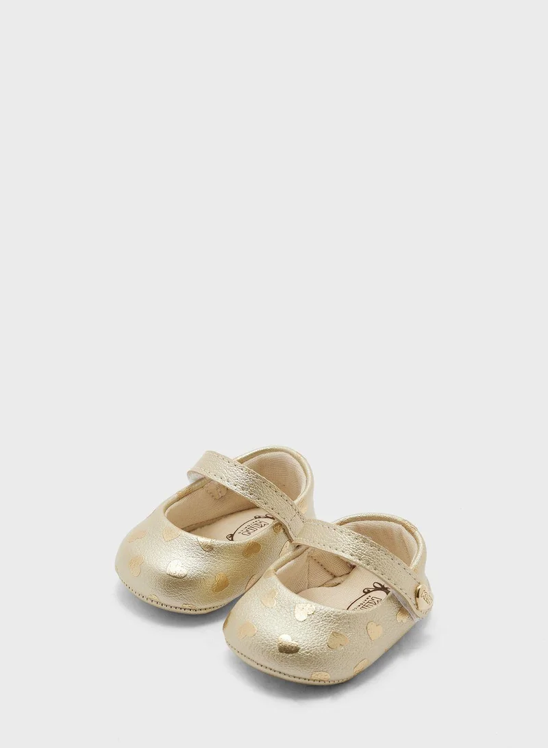 Klin Kids Velcro Ballerina