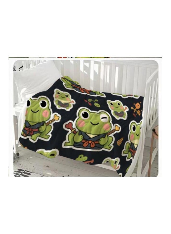 general Flannel thin blanket (warm and comfortable, suitable for sleep, gaming, dust removal and sandproof) 150cm*200cm - 610 - Image 3