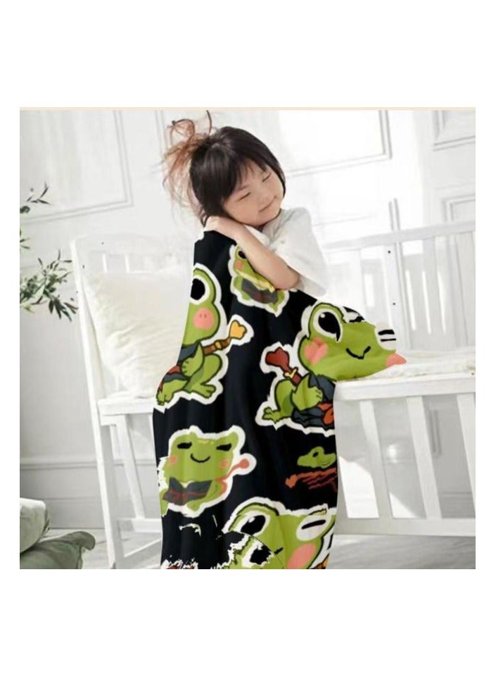 general Flannel thin blanket (warm and comfortable, suitable for sleep, gaming, dust removal and sandproof) 150cm*200cm - 610 - Image 4