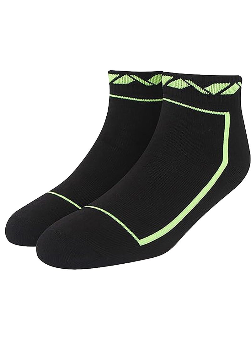 Nivia Stripes Sports Socks Ankle | Material : Cotton | Light Weight | Comfortable | Stylish | Casual | Size : One Size  - Image 1