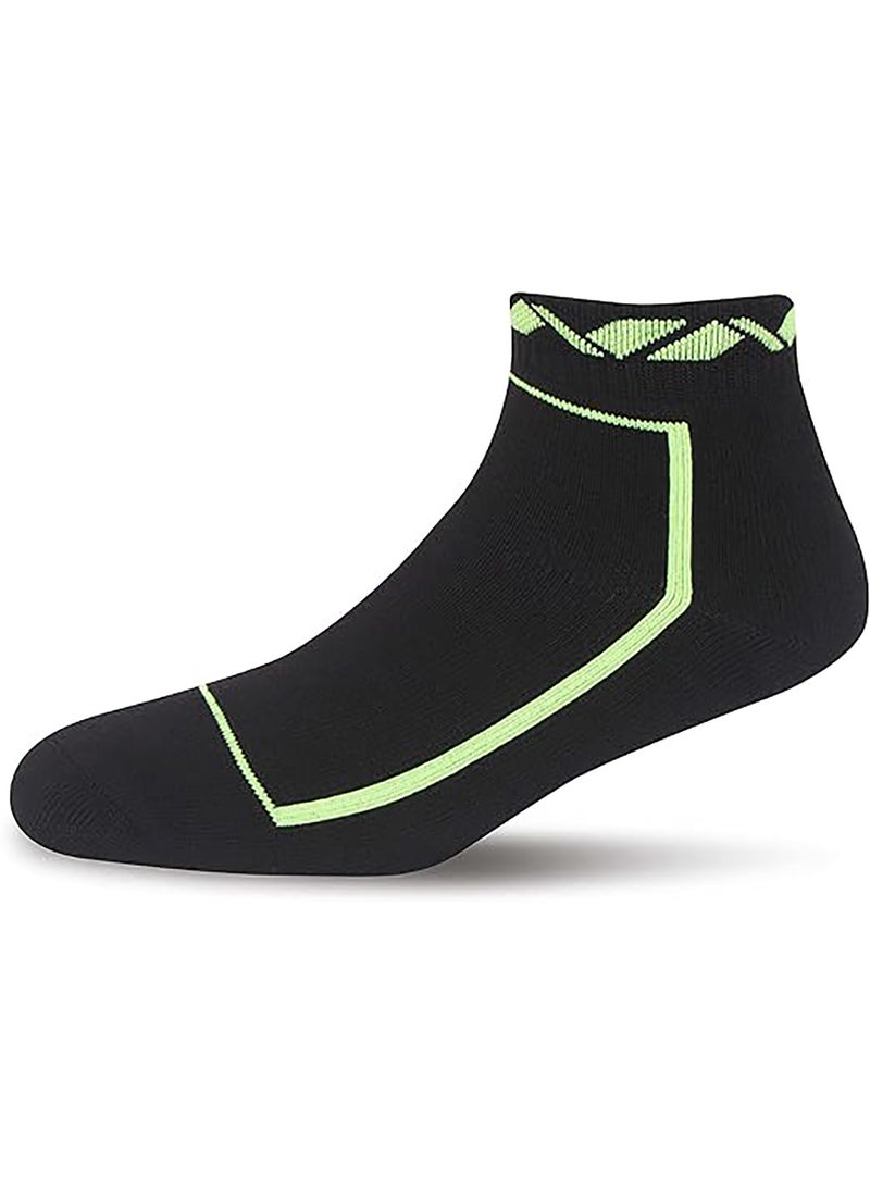 Nivia Stripes Sports Socks Ankle | Material : Cotton | Light Weight | Comfortable | Stylish | Casual | Size : One Size  - Image 2