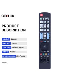 OMETTER New AKB72914050 For LCD 3D TV Remote Control PLASMA LED 42LW5500 55LW5500 47LW570S 47LW650S 55LW570S 55LW650S 32LW570S 