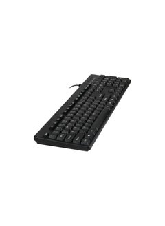 Meetion MeeTion MT-K100 USB Standard Wired Keyboard Arabic-Black 