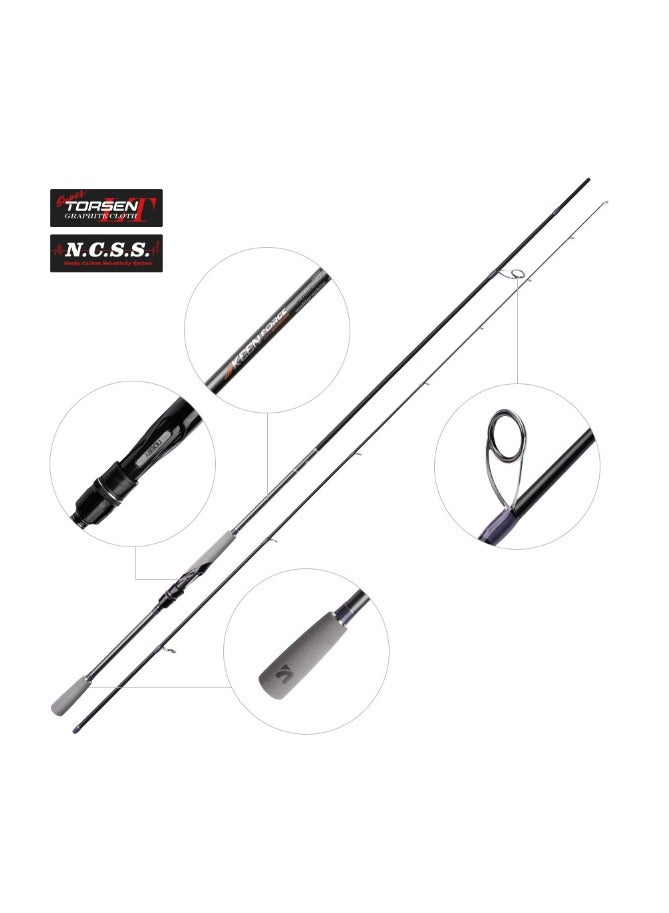 NOEBY multi purpose jigging rod,fishing rod,good quality fishing rod，2.29M long carbon jigging rod - Image 1