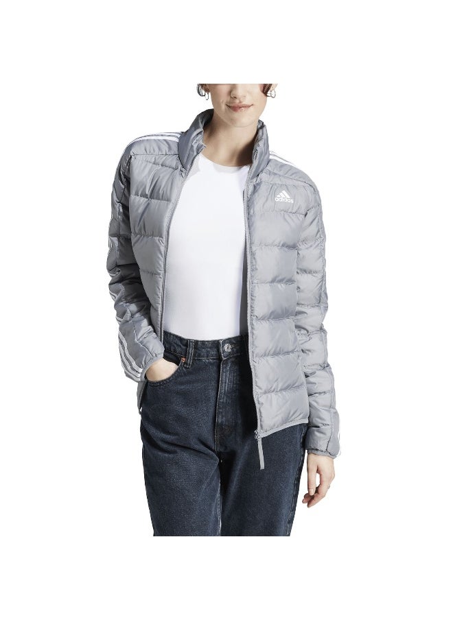 Adidas adidas W Ess 3S L D J Grey Outdoor Jackets 2XS  - Image 4