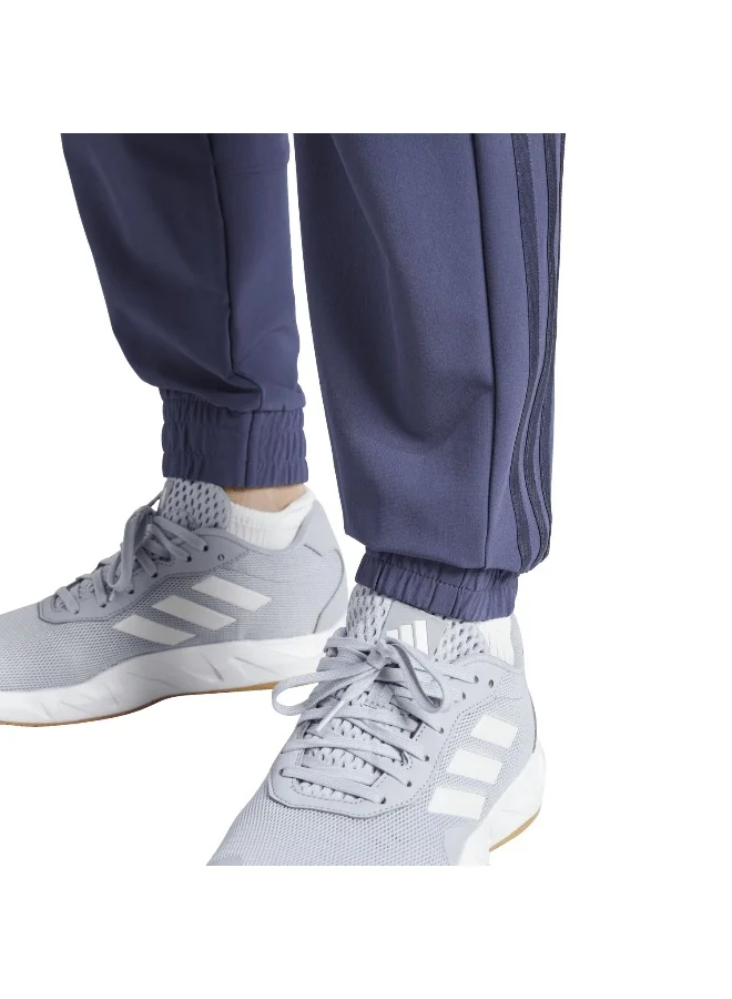adidas بنطلون تدريب بيسر ووفن أزرق مقاس 2XS