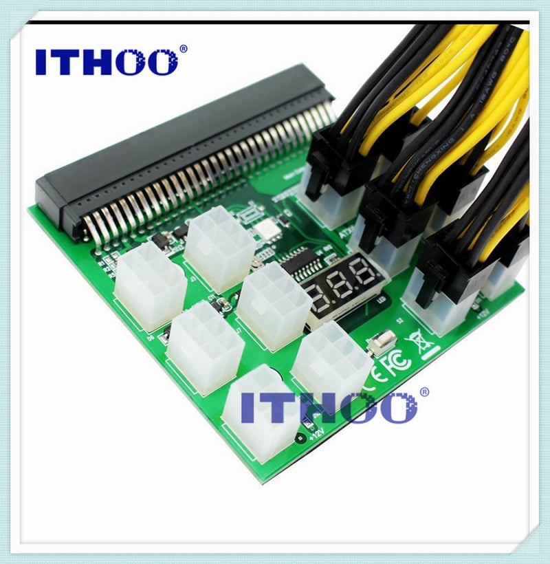 Server H-P Power Conversion Board 12 17 * 6Pin Adapter Card 12V High Power Graphics Card Power Supply Board - Image 3