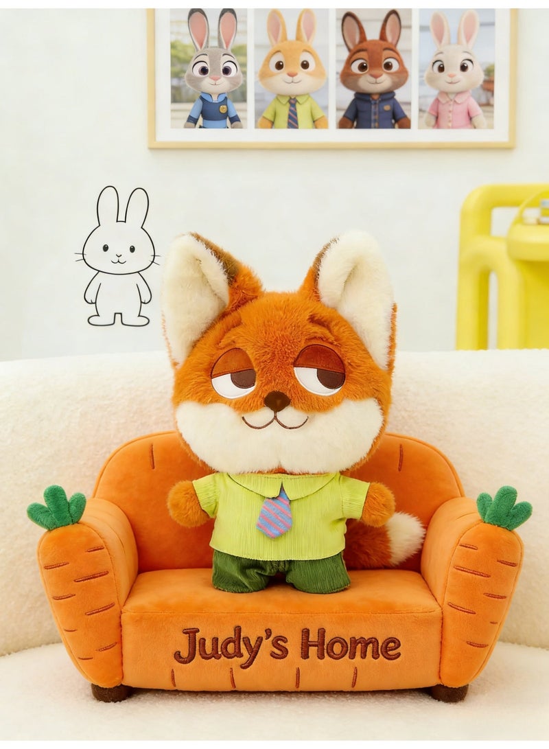 Disney Crazy Zootopia "Nickelodeon 35cm Large Plush Toy Animated IP Doll Ornament - Image 2