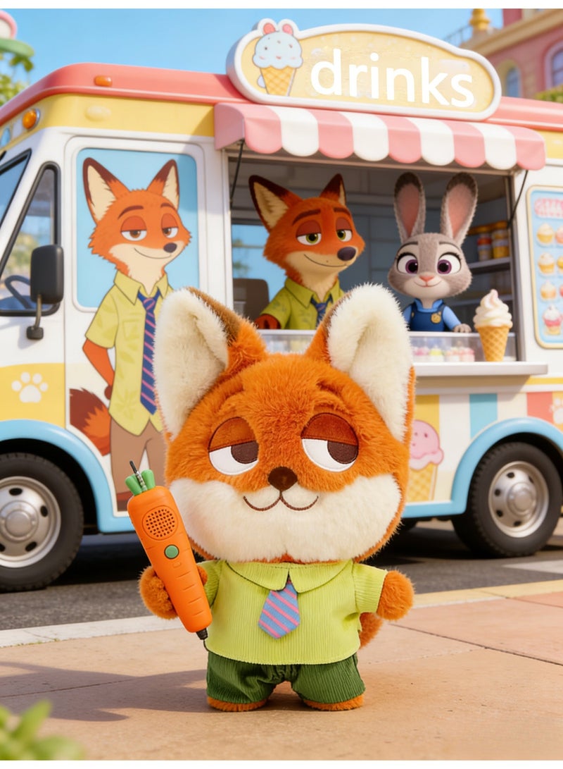 Disney Crazy Zootopia "Nickelodeon 35cm Large Plush Toy Animated IP Doll Ornament - Image 1