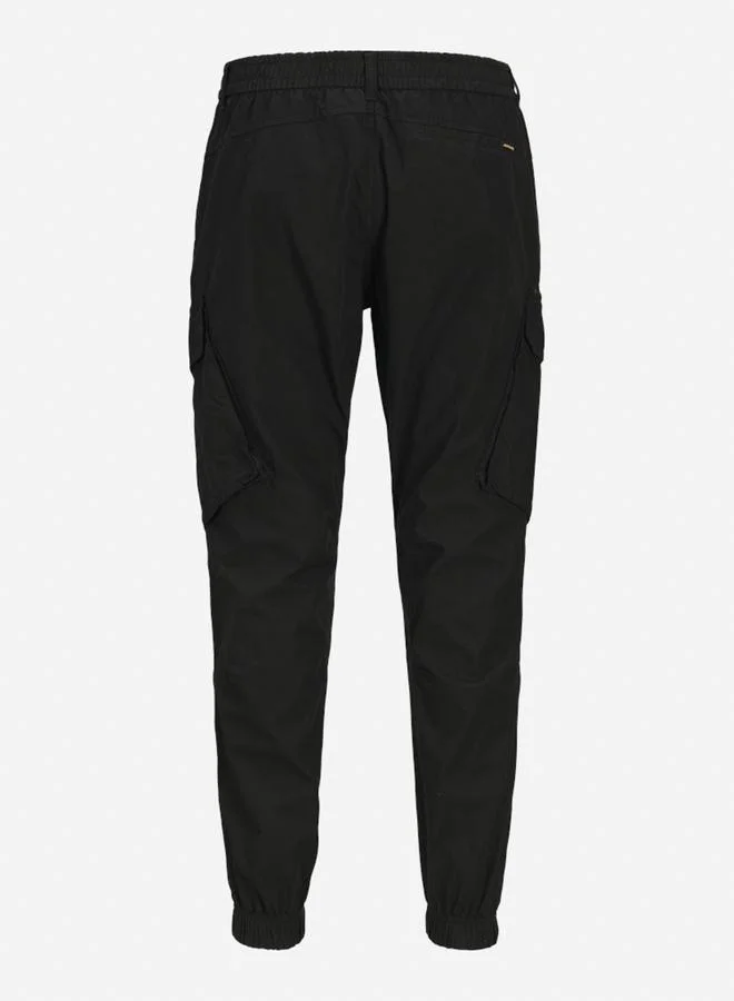 جاك اند جونز بنطال كارجو سادة مع جيب بسحَّاب غلق