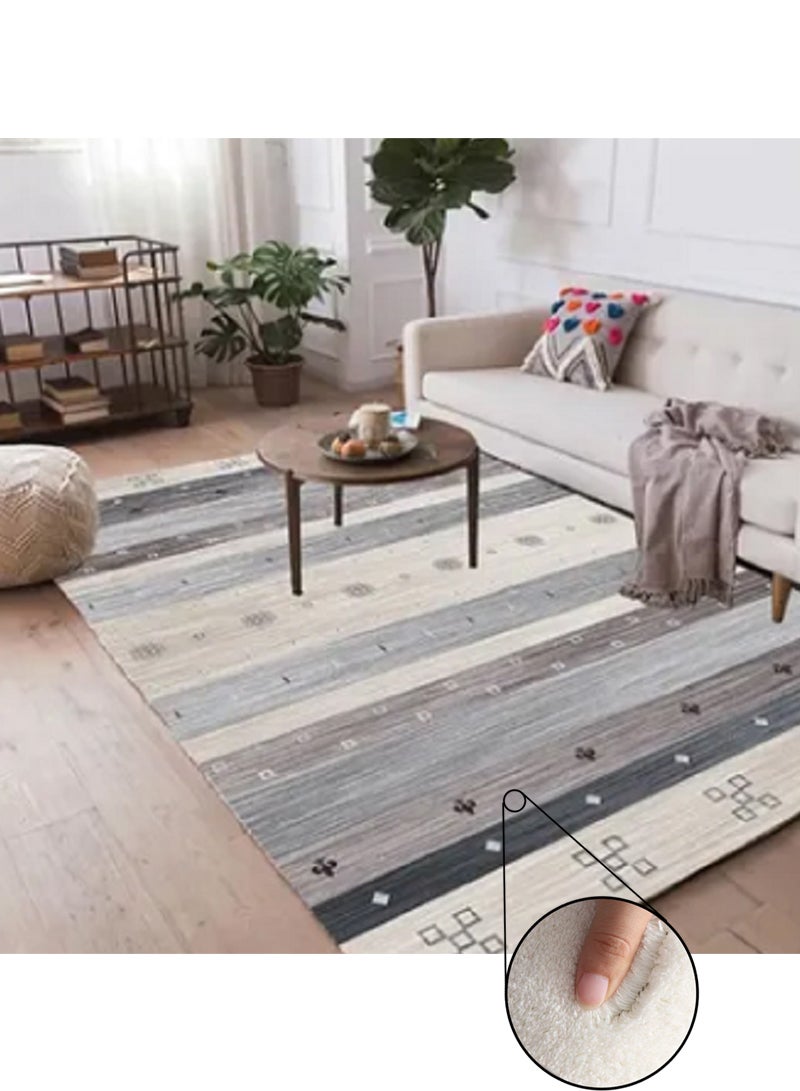 Sharpdo Modern  Dining Room Home Bedroom Carpet Floor Mat - Image 1