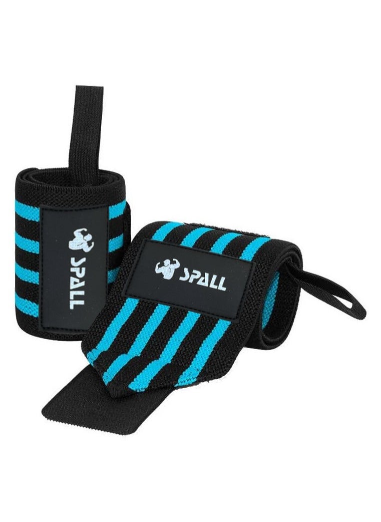 Spall Wrist Wrap Premium Quality Support For Men And Women In Weightlifting Bodybuilding Powerlifting And Strength Training With Heavy Duty Thumb Loop  - Image 1