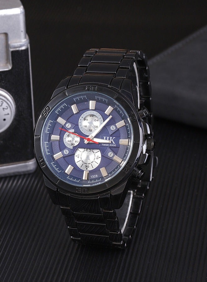 Longbo Fashion Business Mens Watches with Stainless Steel Waterproof Chronograph Quartz Watch for Men-02 - Image 2