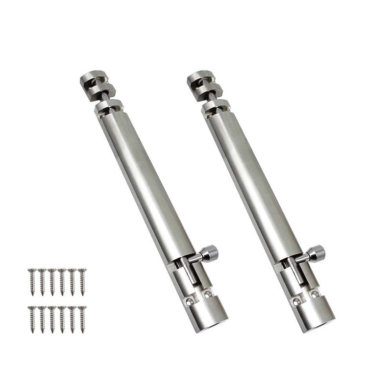 HYDERON Premium 6 Xylo Tower BoltDoor LatchkundichitakniChitkini SilverStain Pack of 2 Pieces 6 150mm - Image 1