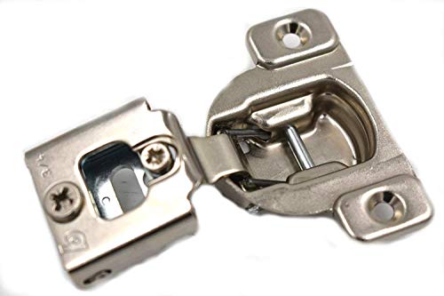 Blum 105 Degrees Compact 38N Series 3/4" Overlay Screw-On Cabinet Hinge -10 Pack - Image 2