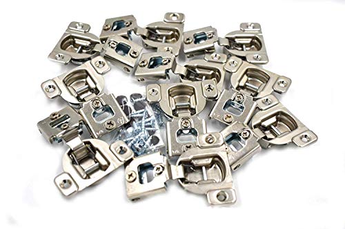 Blum 105 Degrees Compact 38N Series 3/4" Overlay Screw-On Cabinet Hinge -10 Pack - Image 1