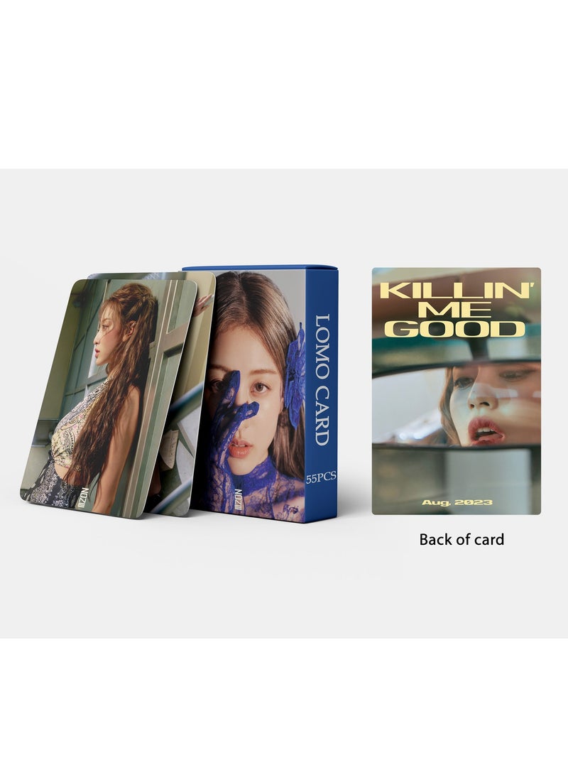 55Pcs Twice member JIHYO New Album Killin' Me Good Lomo card - Image 3