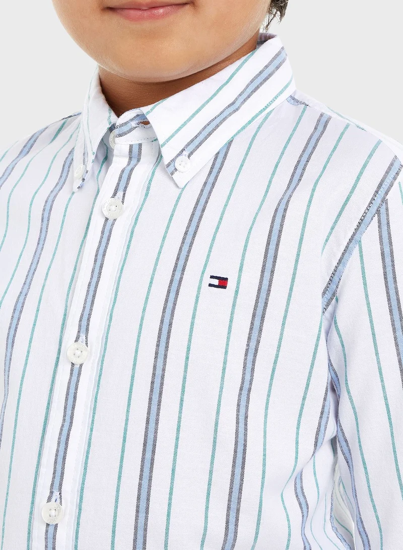 TOMMY HILFIGER Kids Stripe Flex Ithaca Shirt