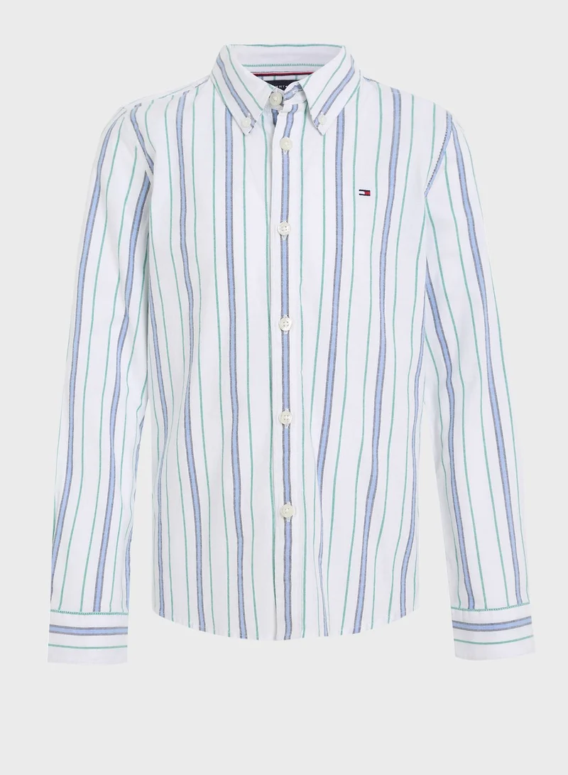 TOMMY HILFIGER Kids Stripe Flex Ithaca Shirt