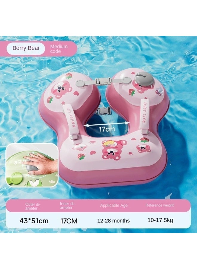 Circle Fun Kids Swim Ring Underarm Infant 0-3 Years Floatation Device Baby Life Ring Water Park Inflatable - Image 1