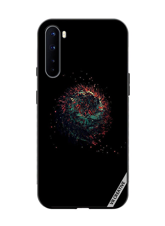VR CREATIVE غطاء حماية لهاتف OnePlus Nord بتصميم متعدد الألوان - Image 1