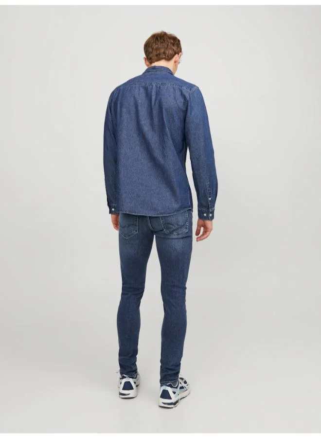 جاك اند جونز جينز كاجوال بقصة ضيقة