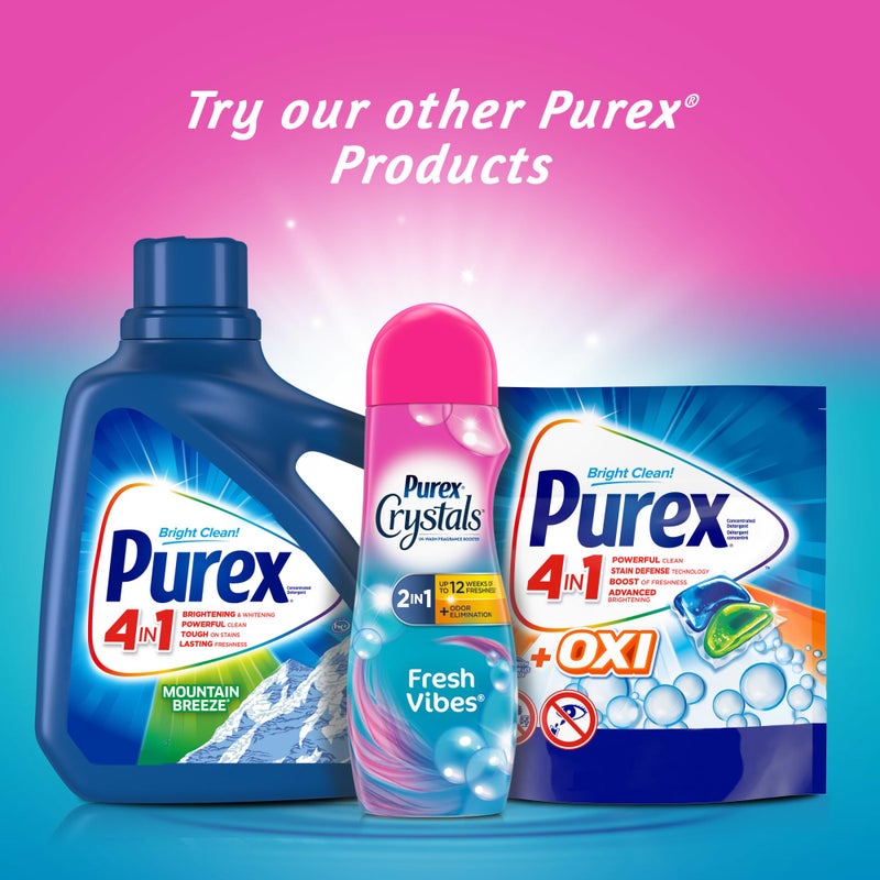 Purex Crystals in-Wash Fragrance and Scent Booster, Fresh Vibes, 21 Ounce, 4 Count - Image 5