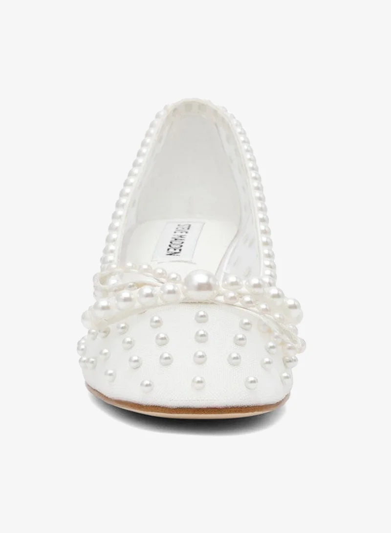 STEVE MADDEN  Quinnie Ivory Pearl Heels for Women | Best Price UAE