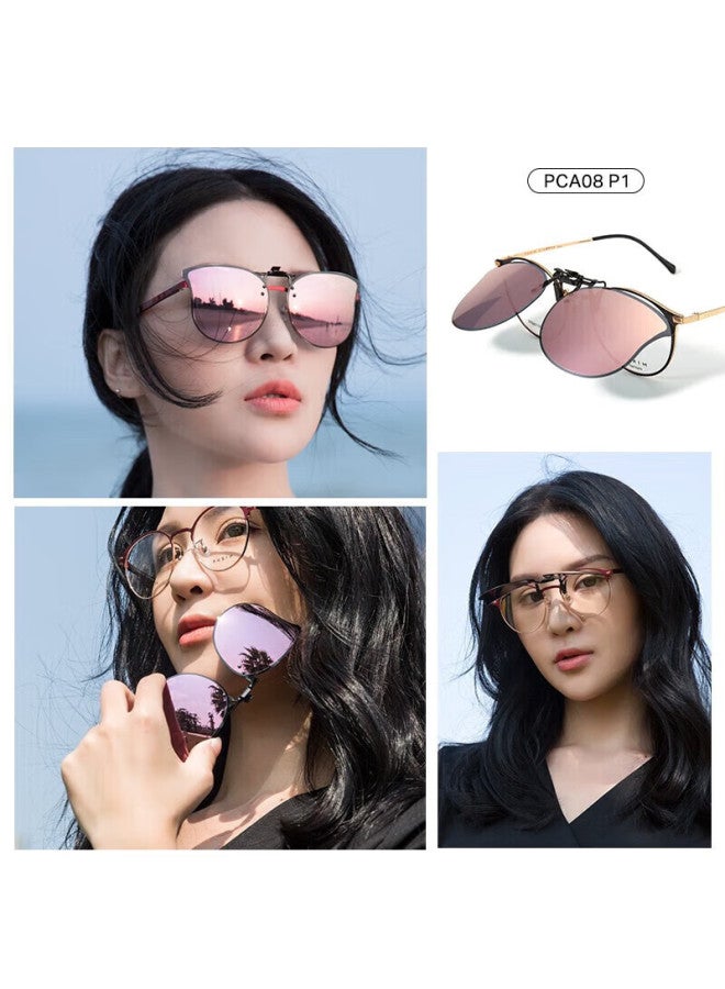 Parim Myopia Gl Frame, Sungl Clip-on For Women, Driving-specific, Ultra-light, Flip-up Polarized Sungl For Men, Uv Protectio - Image 1