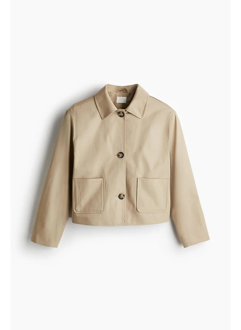 H&M Collared twill jacket
