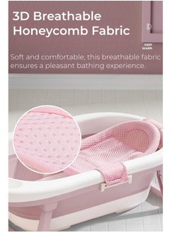 Be a better mom Baby Bathtub Mat Adjustable Comfortable Non Slip Cushion for 0 to 3 Years  - Image 4