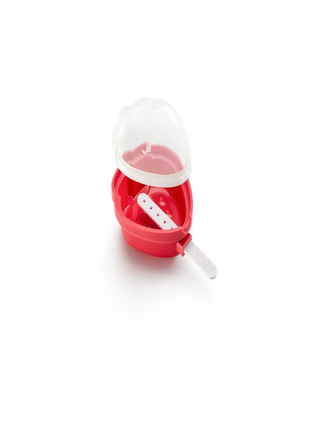 Lekue 3400265R14U150 Strawberry Ice-cream Mold, Red - Image 5