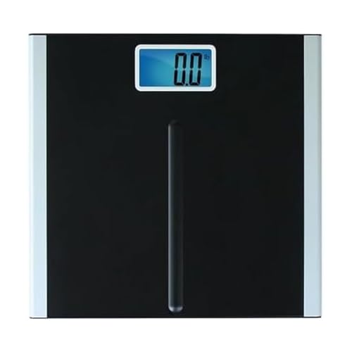 EatSmart Eat Smart Precision Premium Digital Bathroom Scale with 3.5 inch Readout Display and "Step-On" Technology, Bath Scale for Body Weight, 400 lb Capacity, Black - Image 5