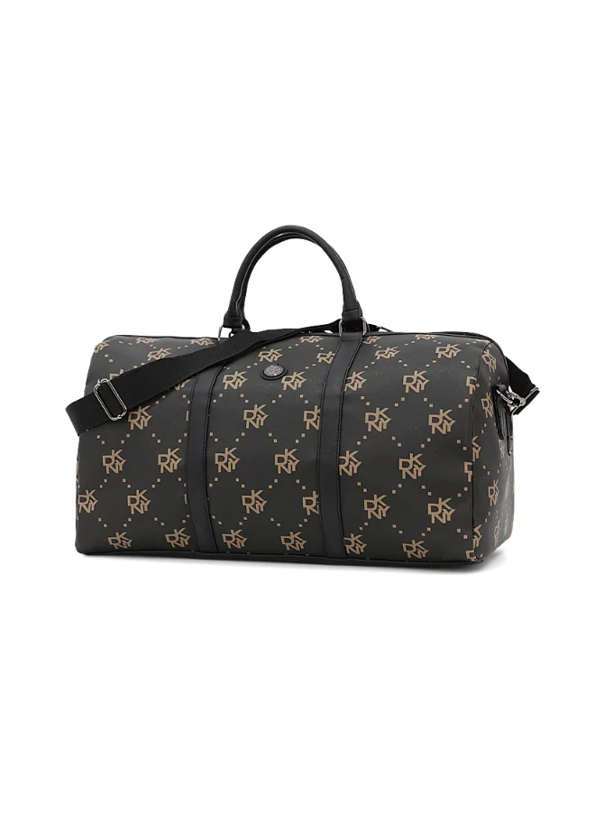 DKNY Street Creed Duffle Bags for Unisex | Ultra Lightweight Travel, Sports & Gym Duffle Bags Color Black