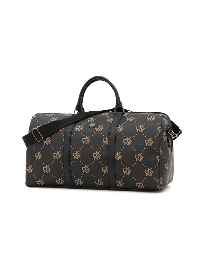 DKNY Street Creed Duffle Bags for Unisex | Ultra Lightweight Travel, Sports & Gym Duffle Bags Color Black  - Image 1
