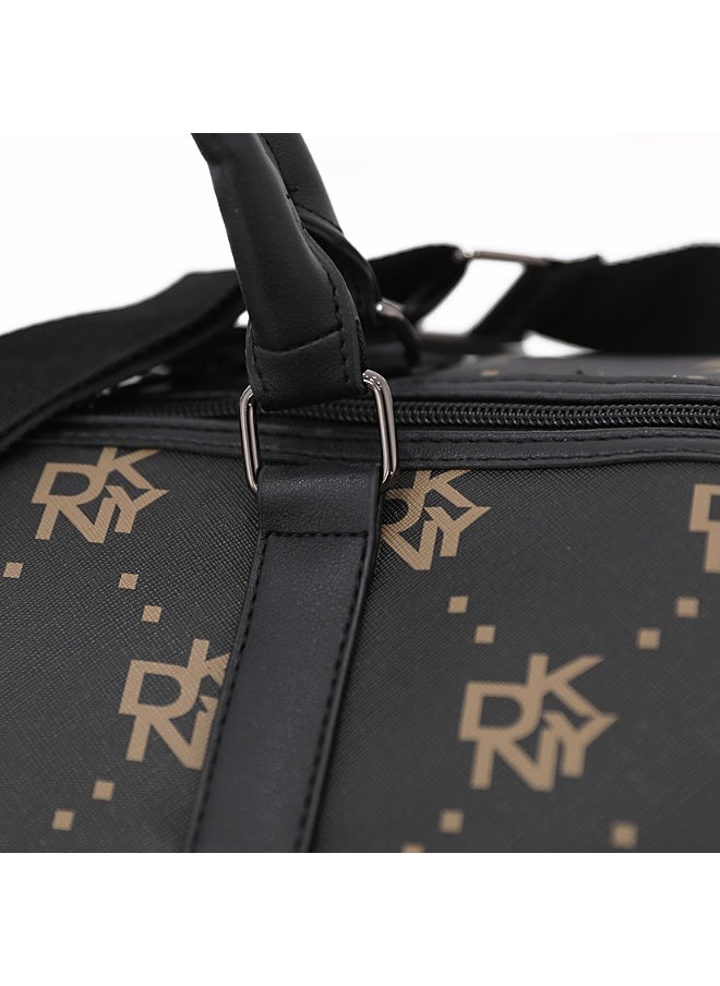 DKNY Street Creed Duffle Bags for Unisex | Ultra Lightweight Travel, Sports & Gym Duffle Bags Color Black  - Image 3