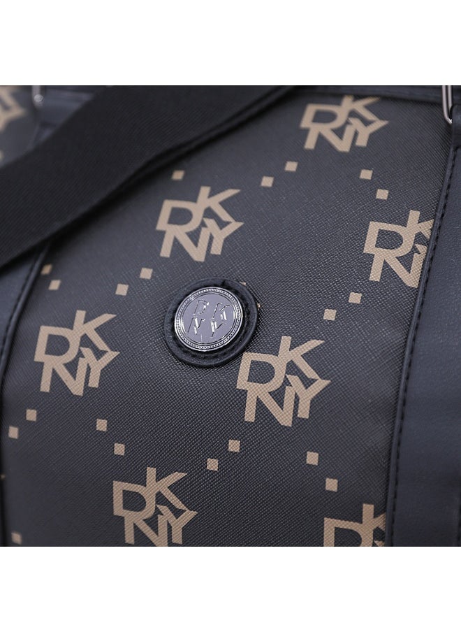 DKNY Street Creed Duffle Bags for Unisex | Ultra Lightweight Travel, Sports & Gym Duffle Bags Color Black  - Image 2
