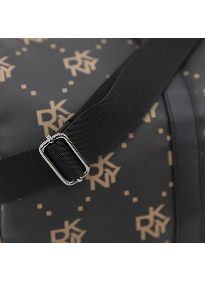 DKNY Street Creed Duffle Bags for Unisex | Ultra Lightweight Travel, Sports & Gym Duffle Bags Color Black  - Image 4