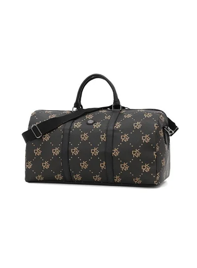 DKNY Street Creed Duffle Bags for Unisex | Ultra Lightweight Travel, Sports & Gym Duffle Bags Color Black