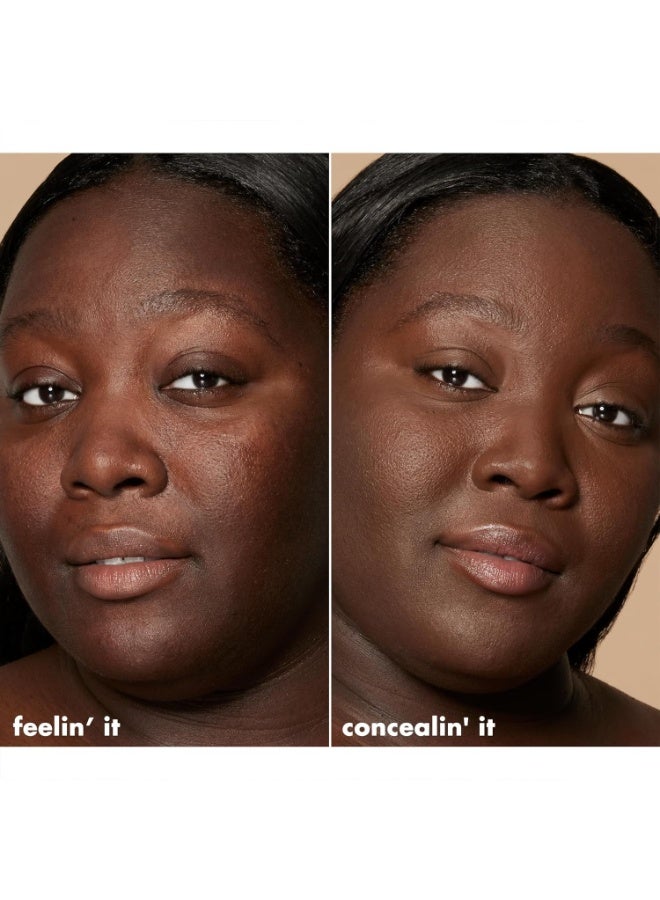 elf Hydrating Camo Concealer, Lightweight, Full Coverage, Long Lasting, Conceals, Corrects, Satin Finish (Rich Walnut) - Image 3