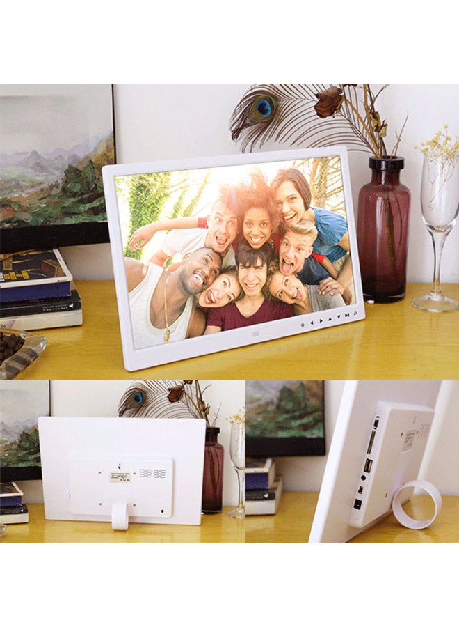 17 Inch HD Electronic Photo Album Touch Button Digital Photo Frame Wall Hanging Display Video Advertising Machine 12 Brochure 15-Color:10.4 Inch Model: 1040T Touch Button Resolution 800*600 White - Image 2