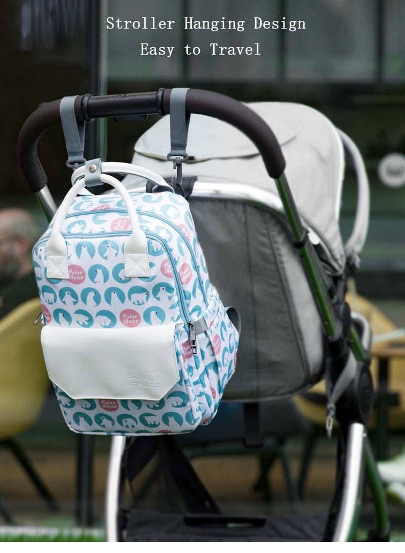 insular Multifuction Baby Diaper Bag - Image 4