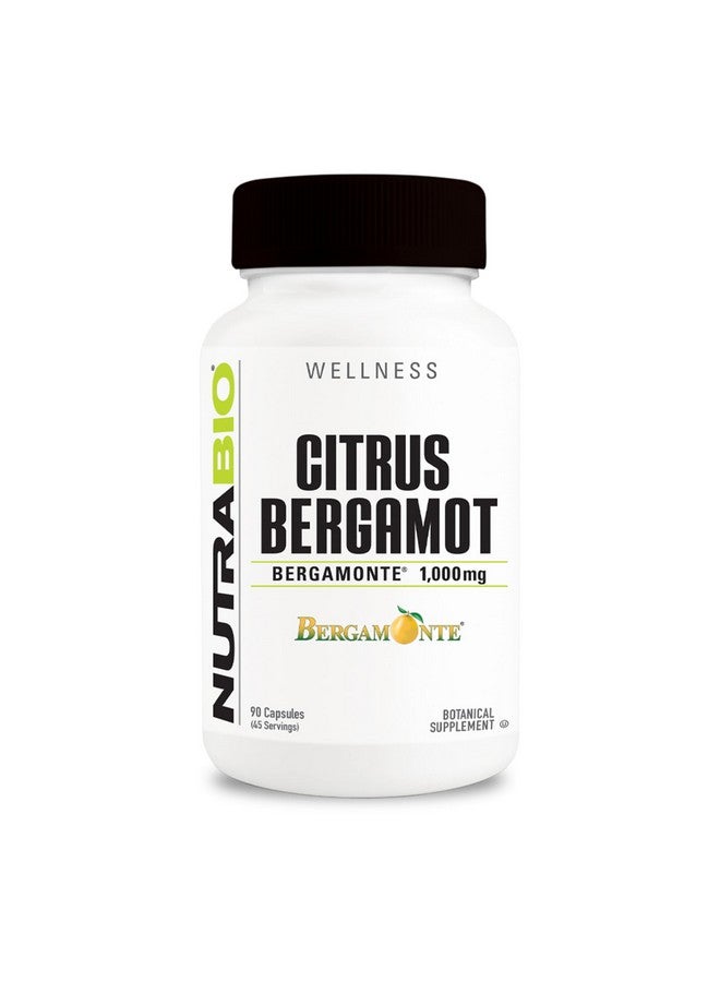 NutraBio مكمل مستخلص البرغموت من نوترا بايو، 1,000 ملغ - قد يساعد في تعزيز صحة القلب والعافية، 90 كبسولة - Image 1