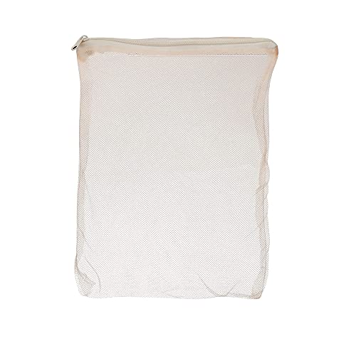 Suzec Plain Design 6 Piece Microfiber Reusable Mesh Fridge Bag Multipurpose Zipper Bag for Fruits and Vegetables, Assorted (Pack of 3) - Image 2