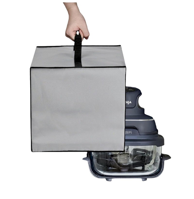 AF-WAN Heavy Duty Heat-Resistant Waterproof Dust-proof Cover For Ninja Crispi Air Fryer FN101GY (Silver Grey) - Image 1
